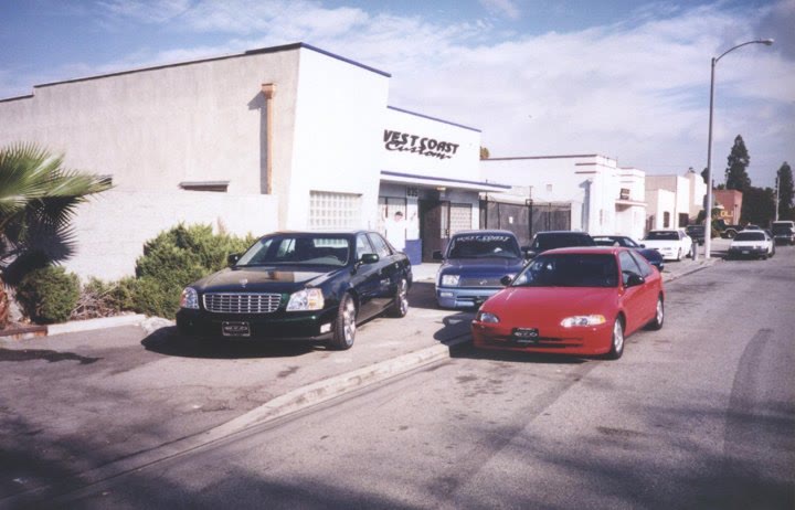 Outside Inglewood location — West Coast Customs archive